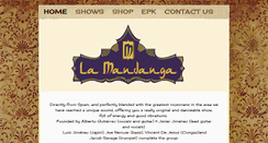 Desktop Screenshot of lamandanga.net